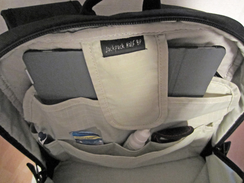 Fotorucksack Daypack Innenfach des Rucksacks mit iPad Fach