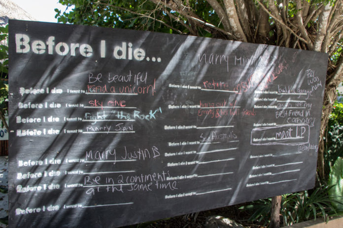 things to do before_i_die write your bucket list