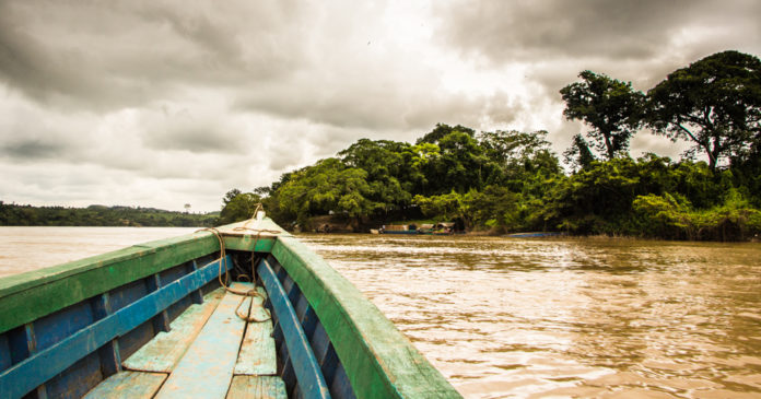 Mit dem Boot von Guatemala nach MExiko Mit dem Boot von Guatemala nach MExiko