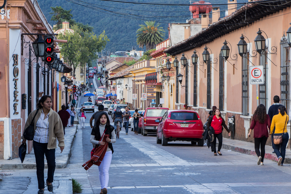 Schlendern entlang der Straßen von San Cristobal de las Casas