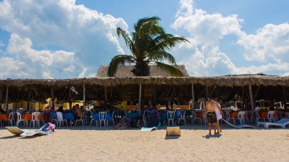Unser Platz im Schatten Puerto Progreso