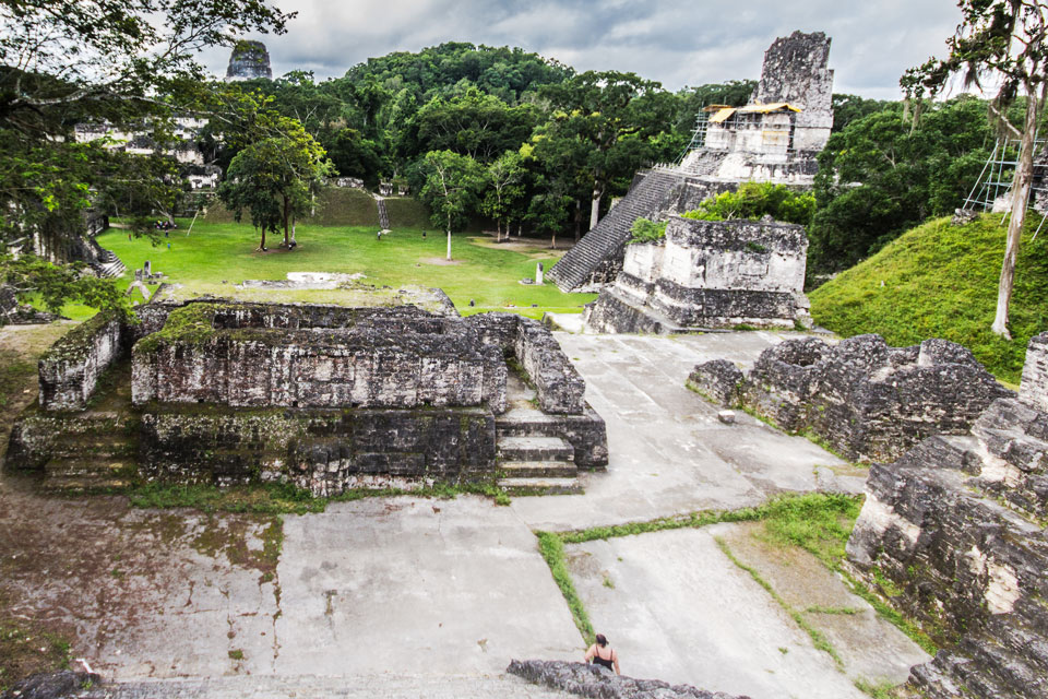 Tempel II in Tikal Guatemala