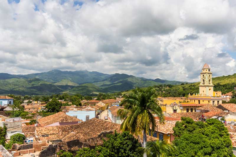 Kuba Reisebericht | Trinidad von oben