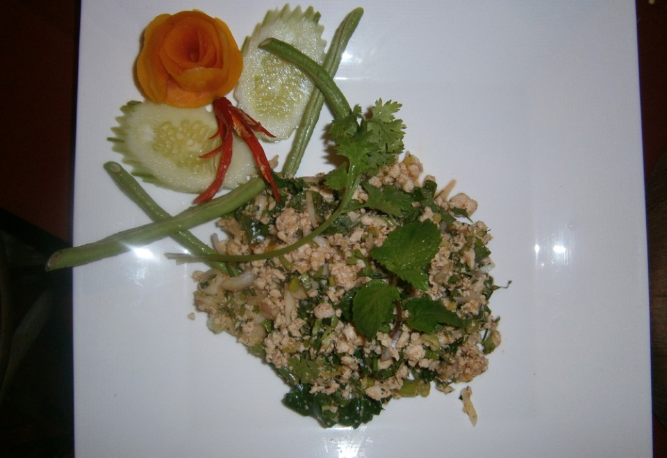 Thailand Kochkurs Spicy Chicken Salad Spicy Chicken Salad