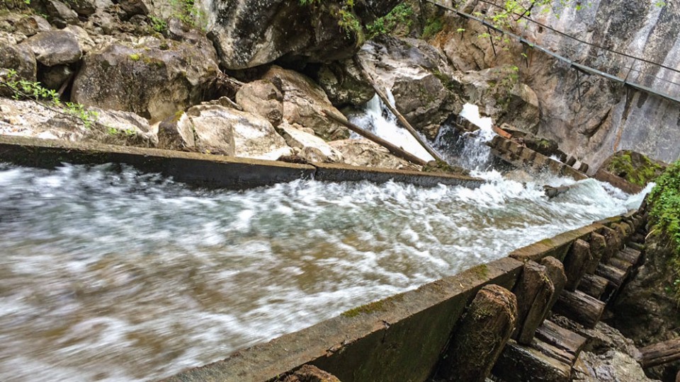 Wandern auf den Spuren König Ludwigs: Pöllat Wasserfall
