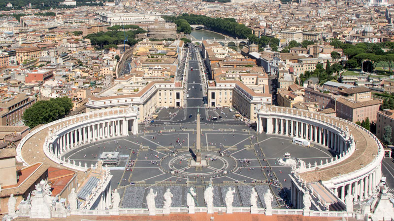 Vatikan Rom Petersdom Kuppel