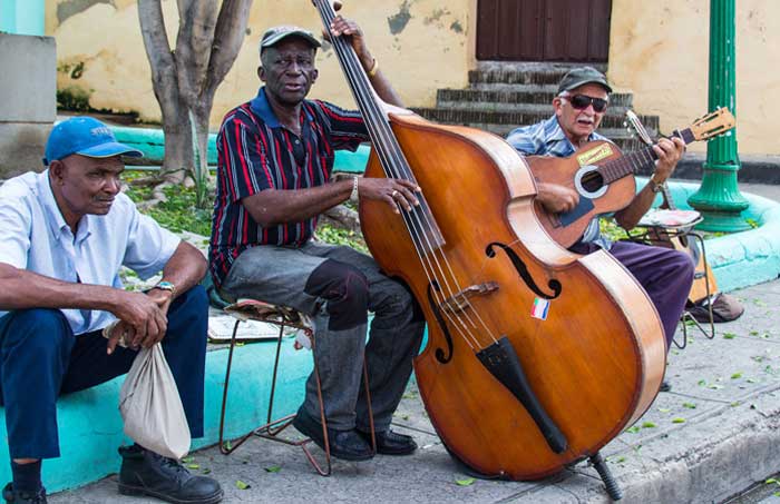 Santiago de Cuba Straßenmusiker