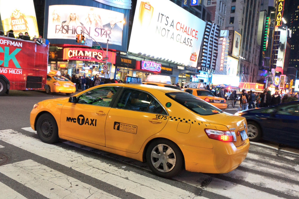 Flughafen New YorkTaxi fahren