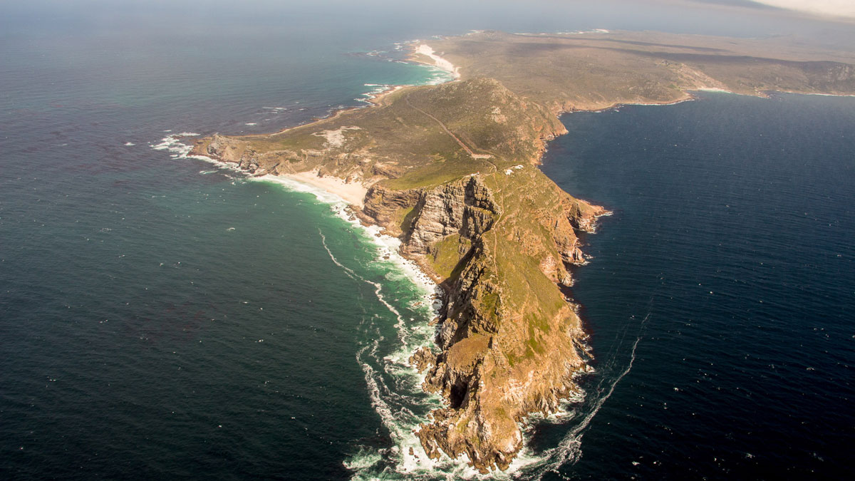 Helikopter Flug Bis Zum Cape Point