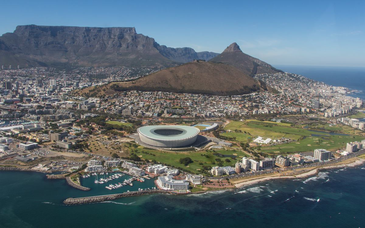 Attracties in Kaapstad Helikoptervlucht Kaapstad