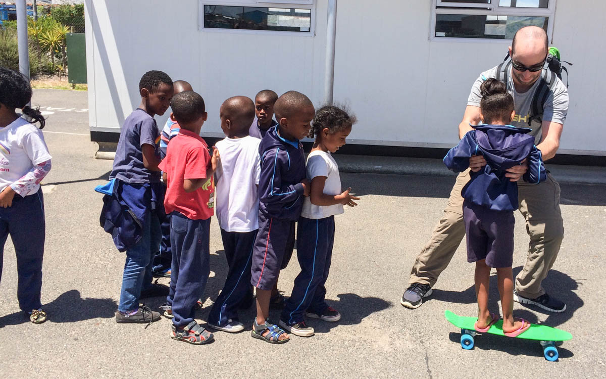 Kapstadt Sehenswürdigkeiten Besuch eines Townships Vorschule Kinder