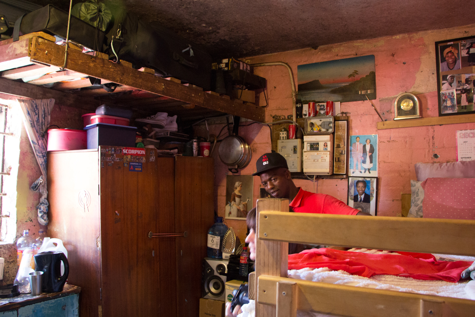 Kapstadt Sehenswürdigkeiten Langa Township Schlafzimmer