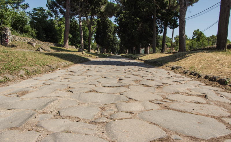 Geplaveide Via Appia Antica