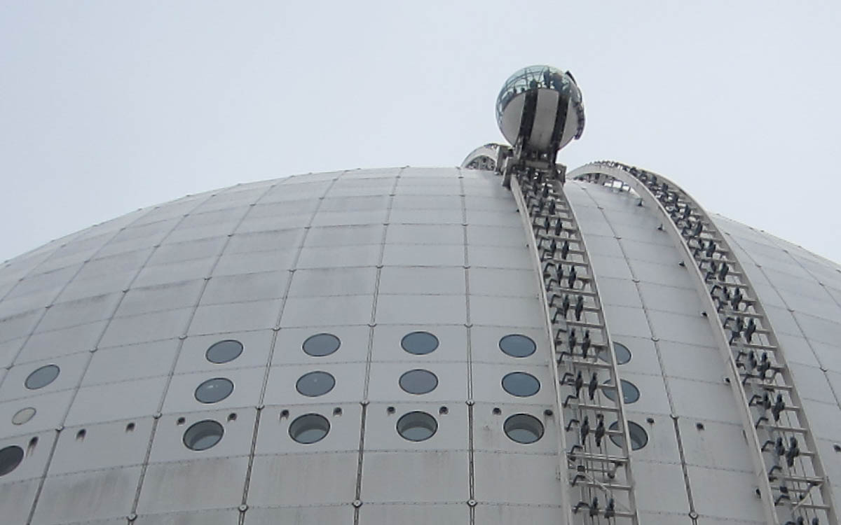 Stockholm Tipps: Sehenswürdigkeit SkyView auf dem Dach der Avicii Arena in Stockholm