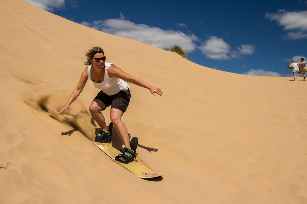 Sandboarding Mossel Bay Dragon Dune