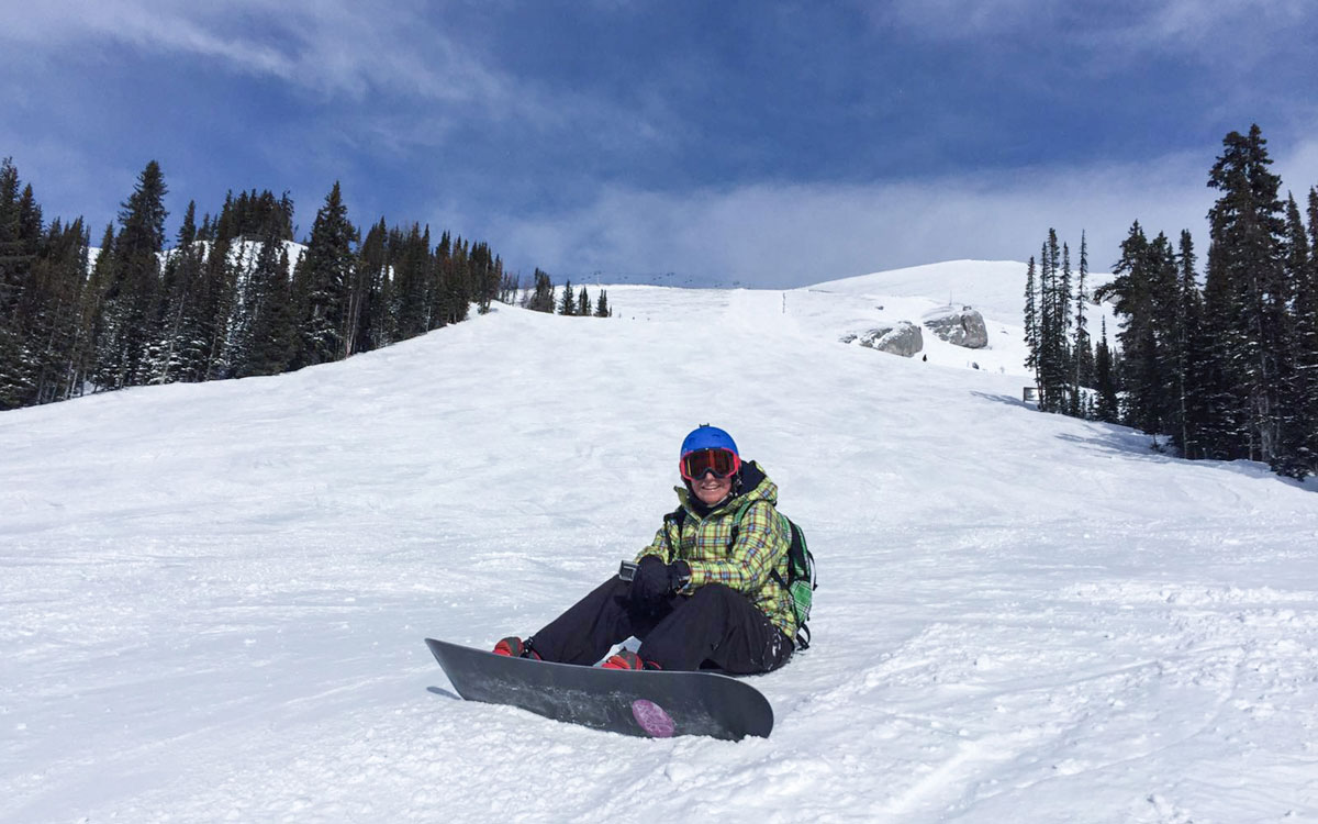 Winter Kanada Rocky Mountains Banff Sunshine Village