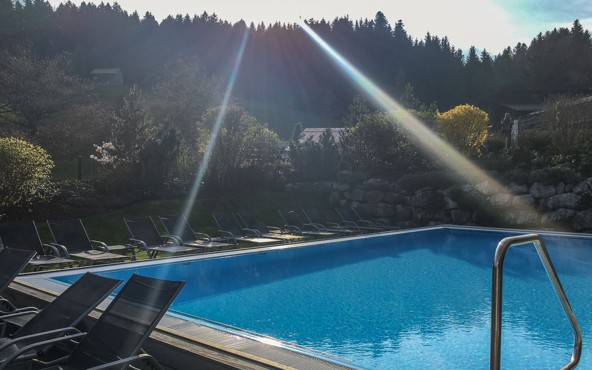 Allgäu Oberstaufen Lindner Resort Hotelpool