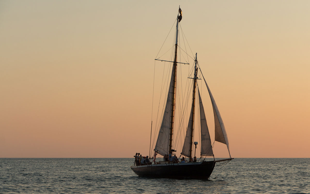 Florida Rundreise Tipps: Key West Sundowner Cruise mit Segelboot