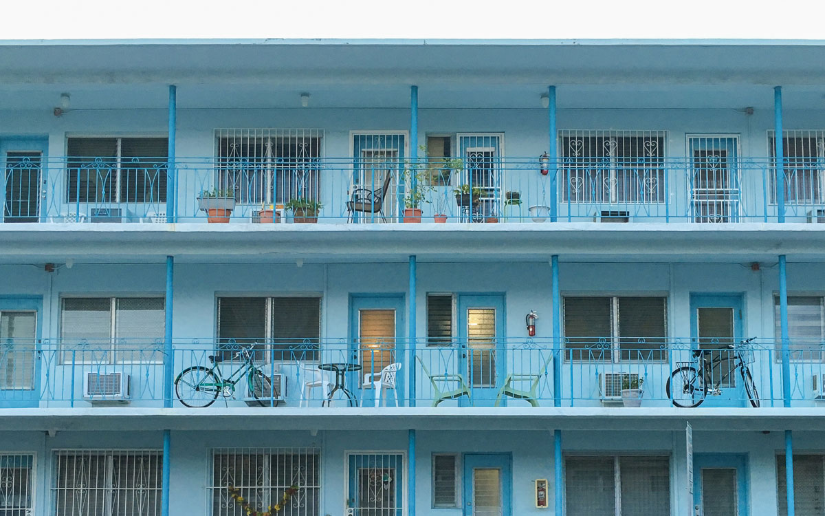 Miami Beach Sehenswürdigkeiten Pastellfarbene Häuser