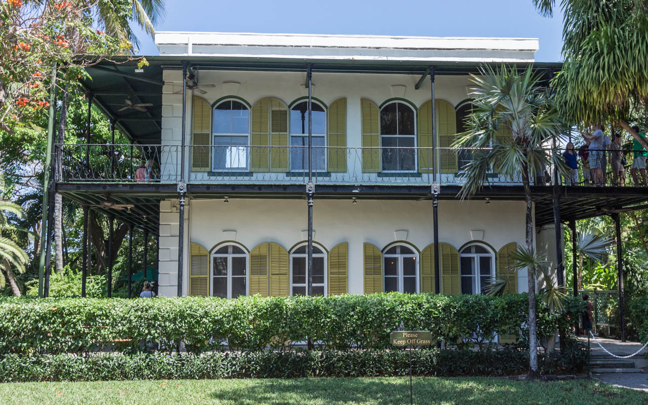 Key West Sehenswürdigkeiten: Hemingway Haus und der Garten