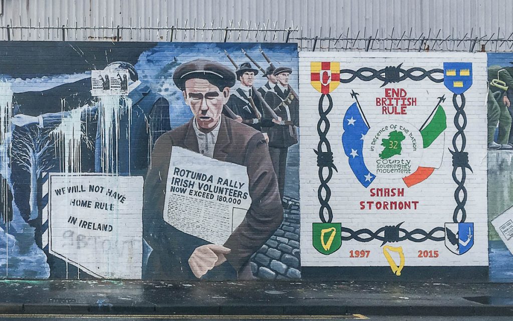 Belfast Muals International Wall Republican/Nationalist Murals