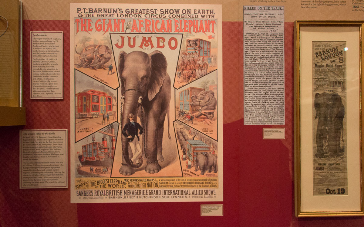 Sarasota Sehenswürdigkeiten Ringling Circus Museum alte Plakate