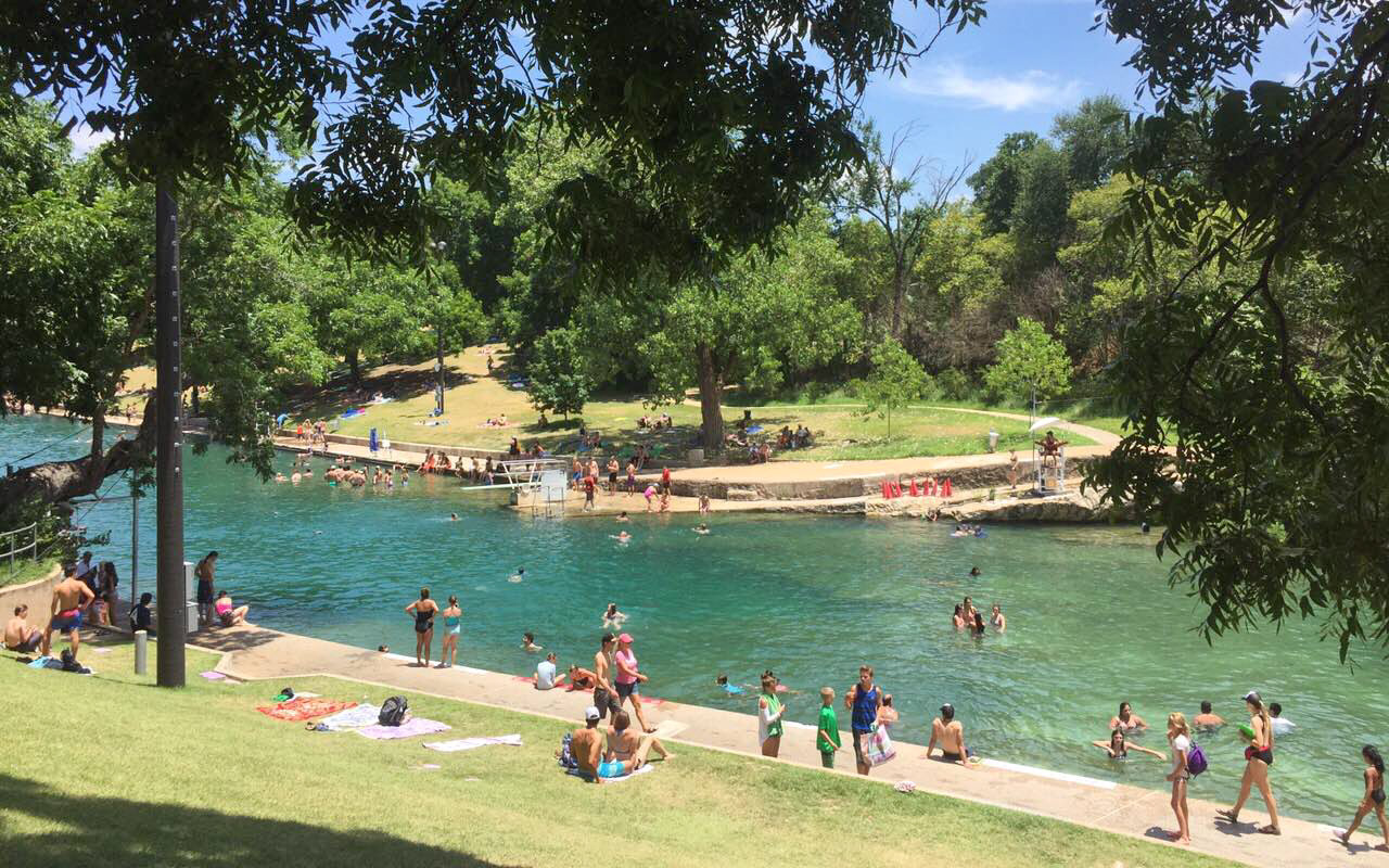Austin Texas Tipps Barton Springs Pool