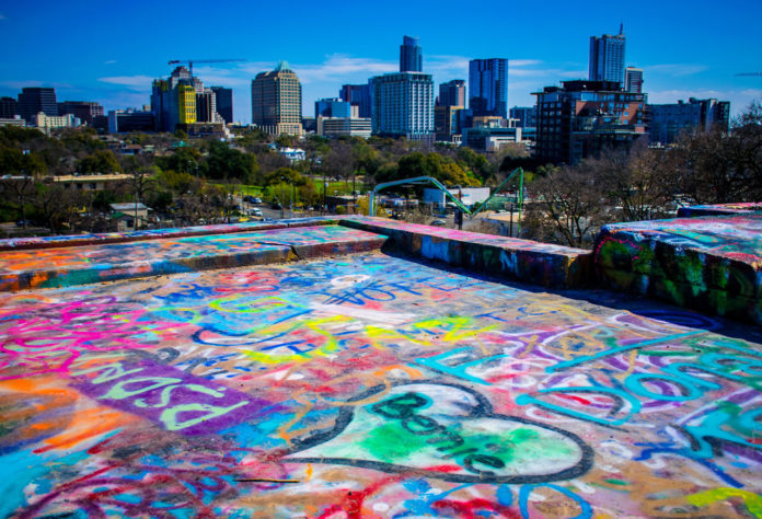 Austin Texas Tipps Street Art Skyline Austin Texas Tipps Street Art Skyline