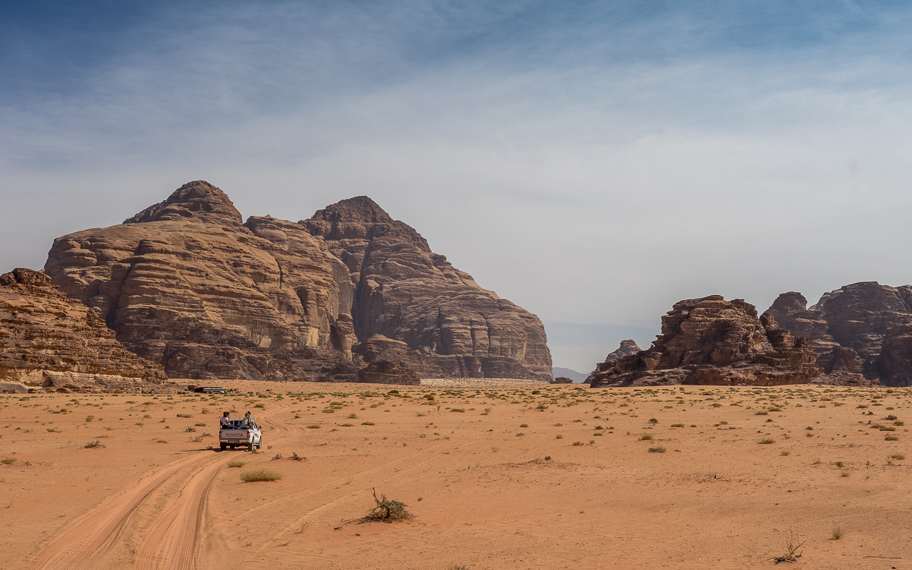 Drehorte in Wadi Rum bei einer Jeep-Tour