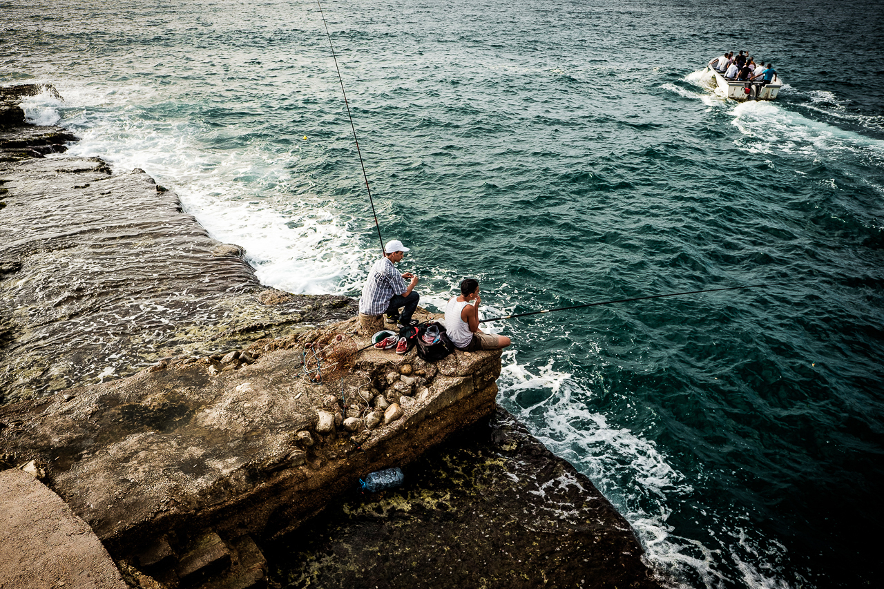 Libanon Reise Angler