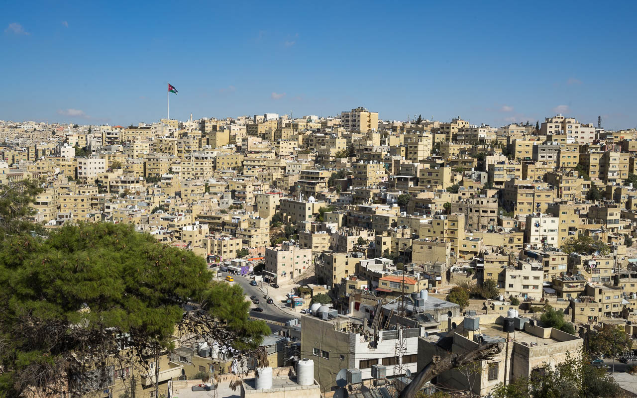 Reisebericht Jordanien Rundreise Amman Zitadellenhügel