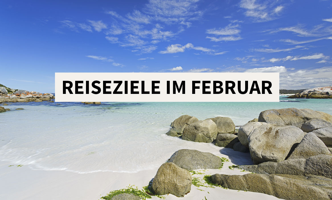 Urlaub im Februar ☀ Die besten Reiseziele im Februar 2018