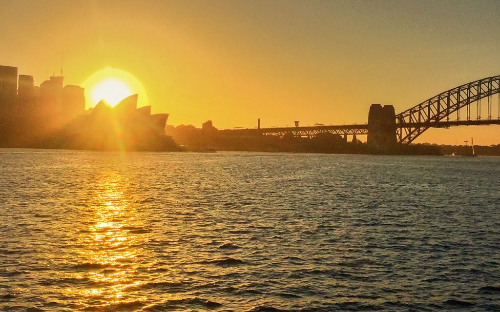 Australien Ostküste Sydney Oper Harbour Bridge