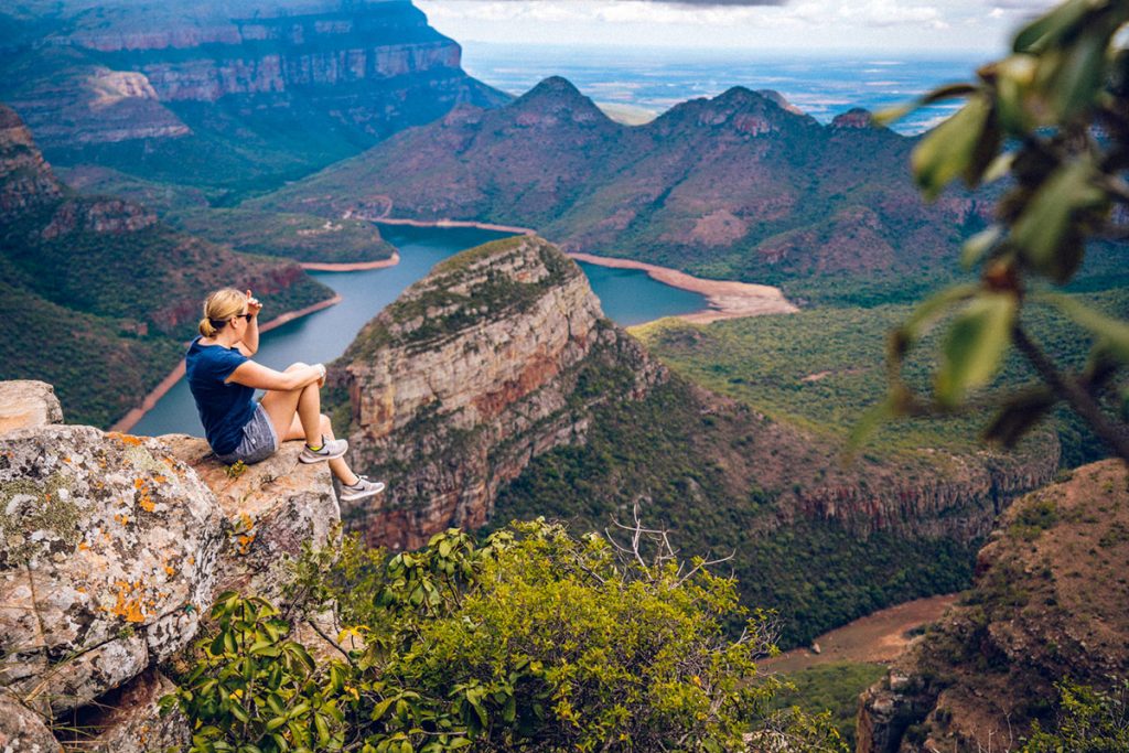 Blyde River Canyon World'S End Aussicht: Südafrika Sehenswürdigkeit