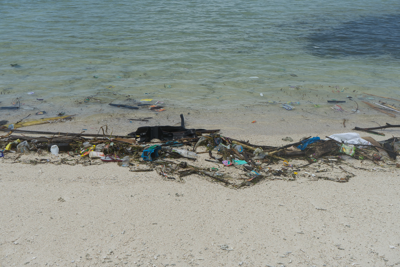 Die Müllberge auf den Gili Islands sind nicht mehr schön.