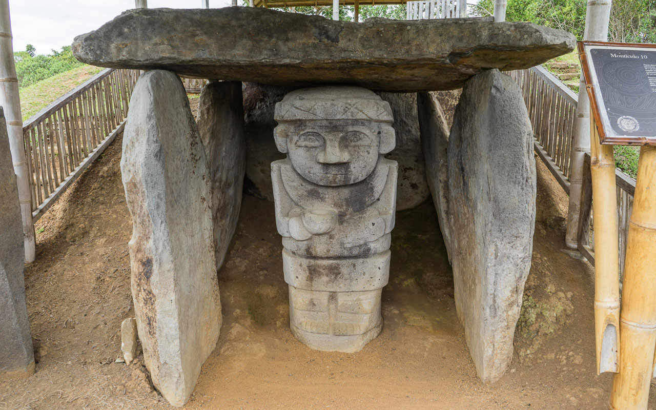 Kolumbien Reisebericht San Agustin Steinskulpturen