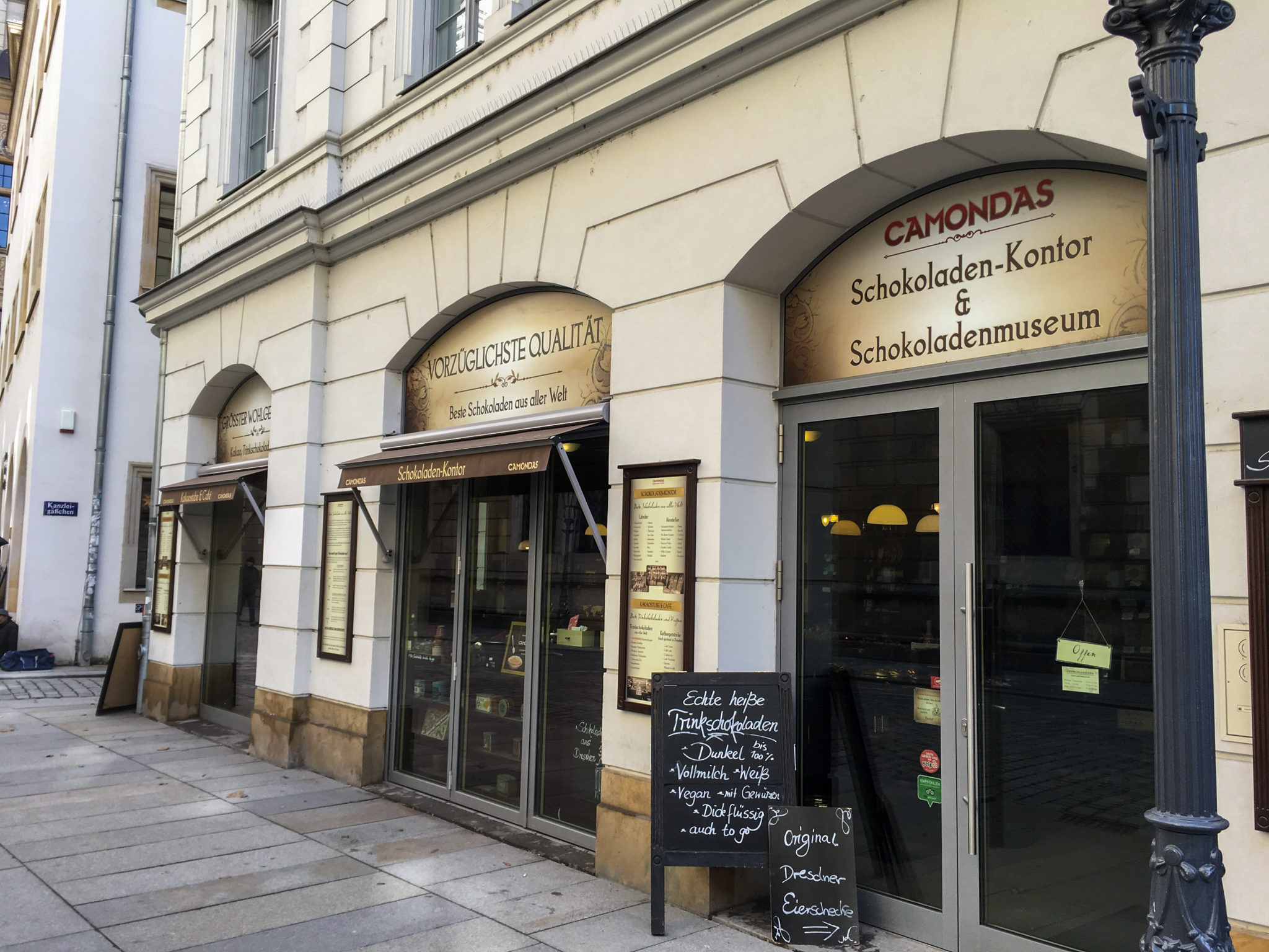 CAMONDAS Schokoladen-Contor in Dresden