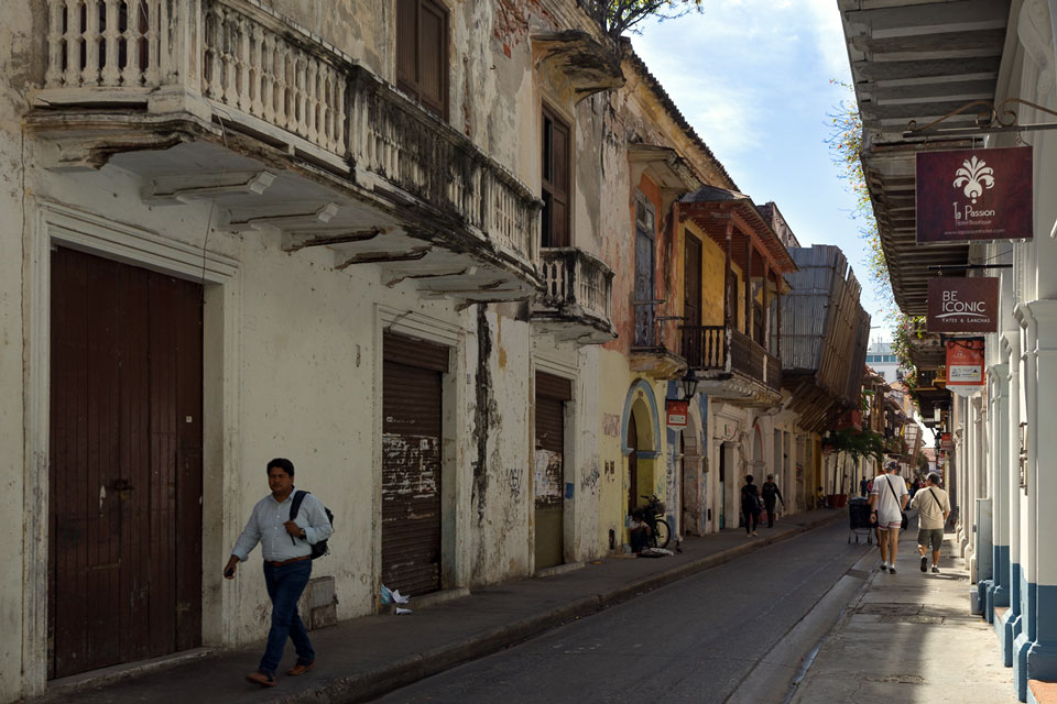 Altstadt Cartagena nicht komplett renoviert
