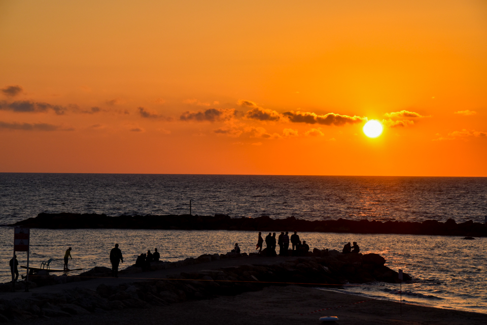 Tel Aviv Sonnenuntergang