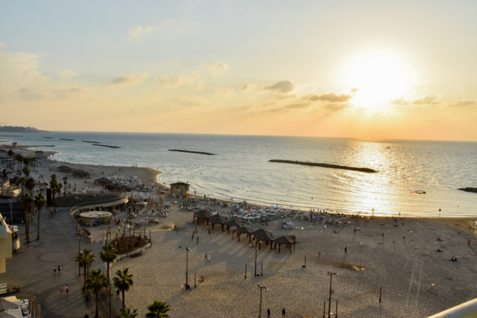 israel-tel-aviv-strand-sonnenuntergang
