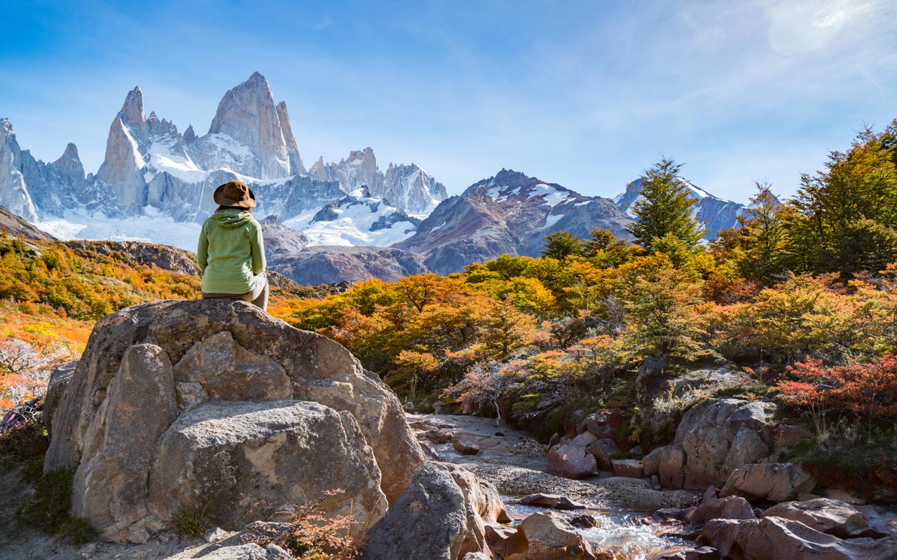 Urlaub im April in Patagonien Herbst