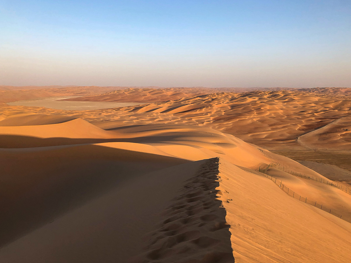 On Top Of Moreeb Dune Abu Dhabi