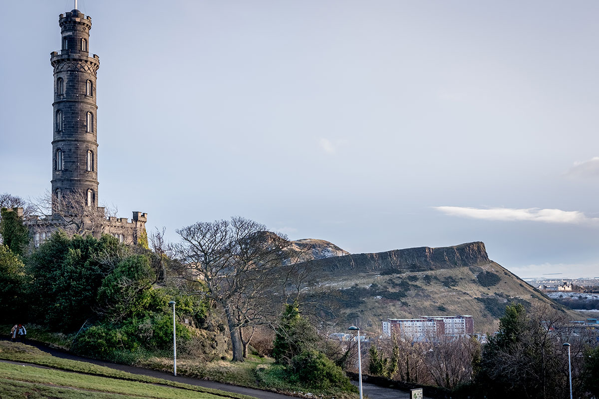 Nelson Monument Calton Hill Edinburgh