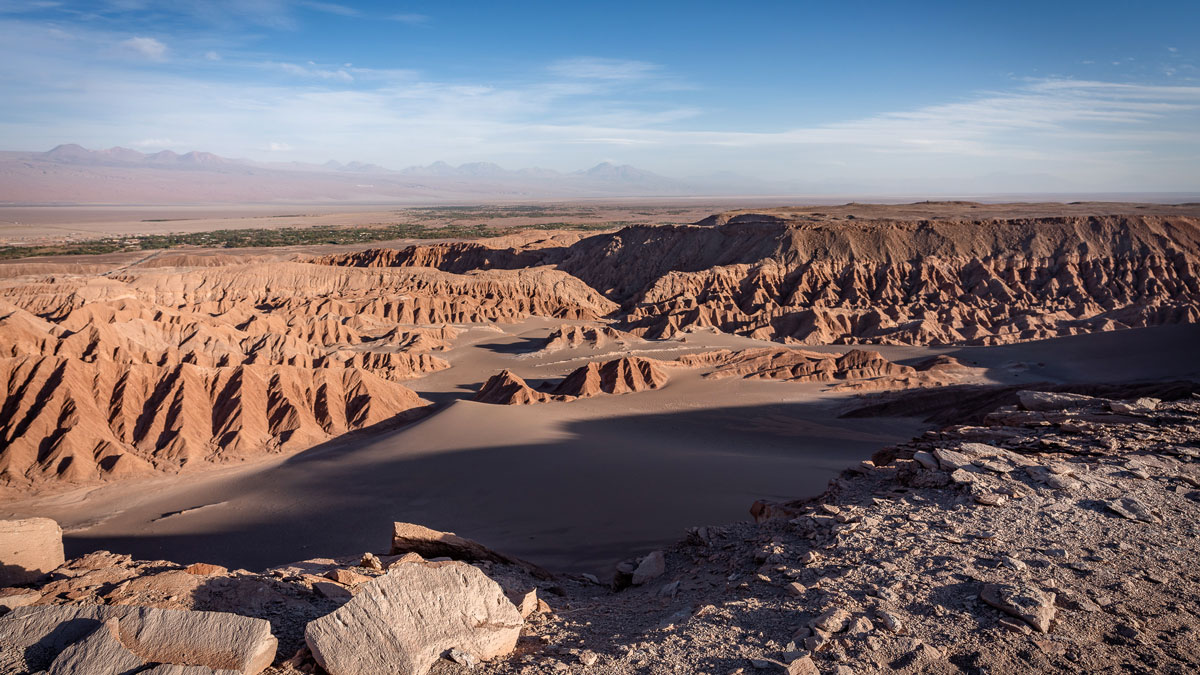 Valle de Marte Licancabur Atacama-Wüste Chile