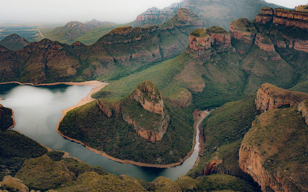 Blyde River Canyon Südafrika Panorama Route