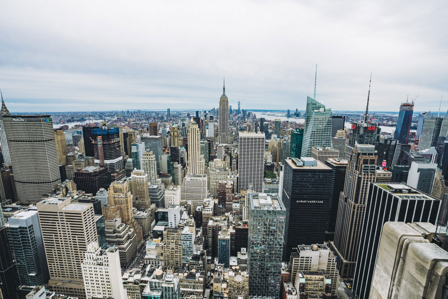 Beste Aussicht in New York: Wir vergleichen die Aussichtsplattformen 20 Die Aussicht von Top of the Rock zum Central Park wird nach und nach verbaut.