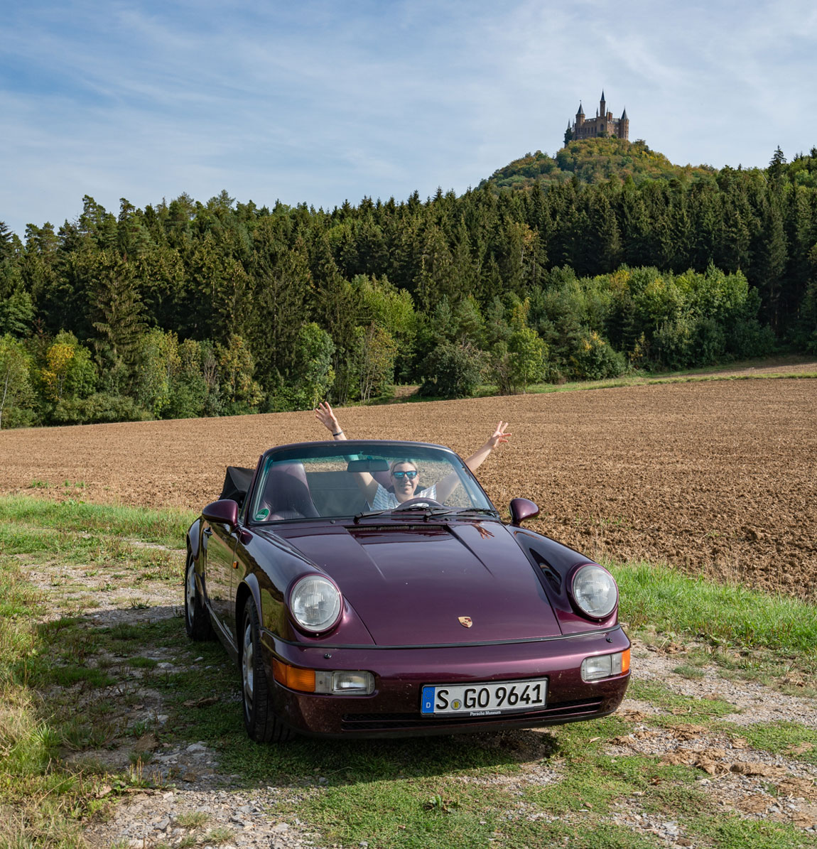 Burg Hohenzollern Porsche Roadtrip