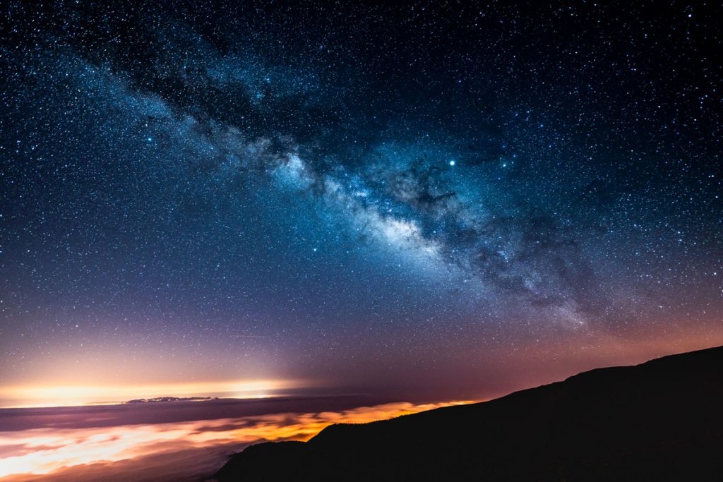 Milchstraße Teneriffa Teide