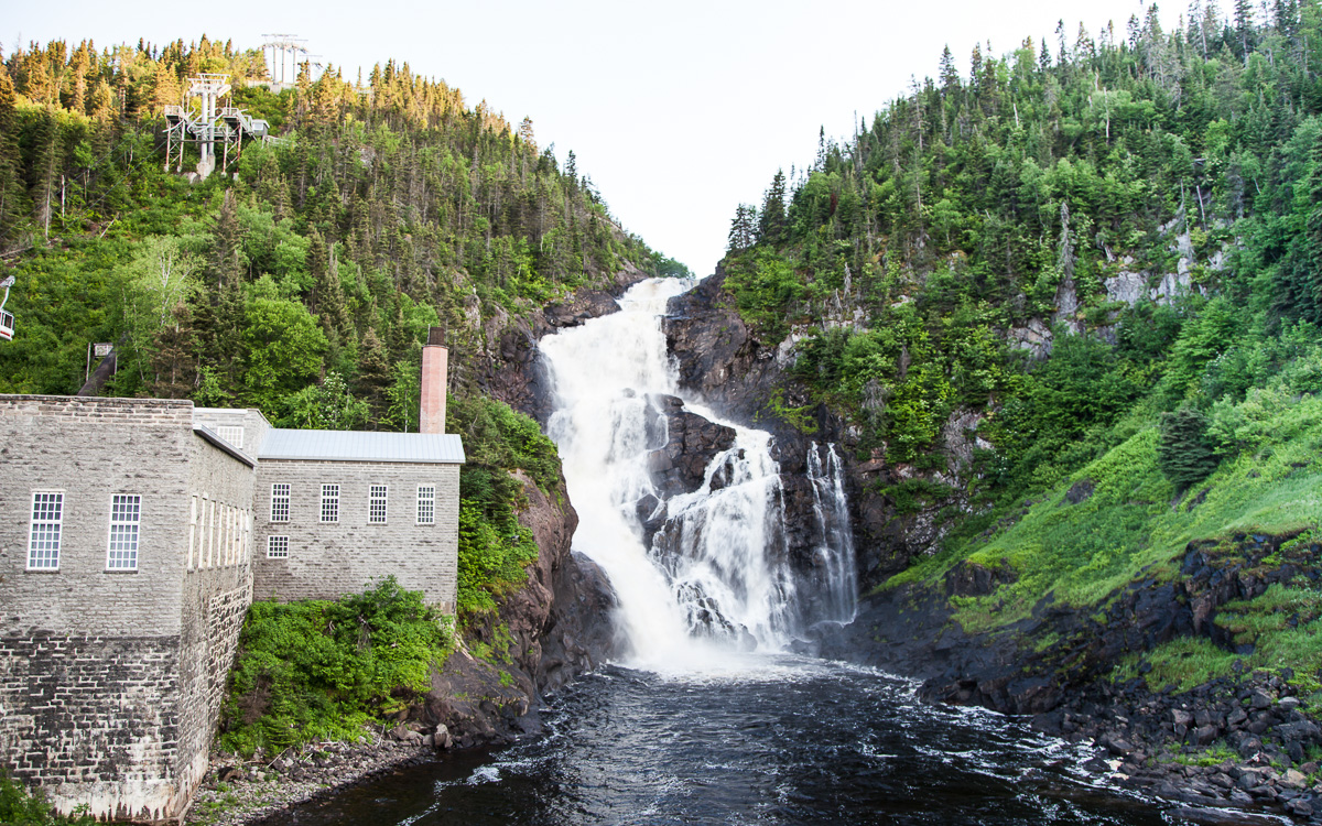Quebec-Roadtrip-Val-Jalbert-Wasserfall