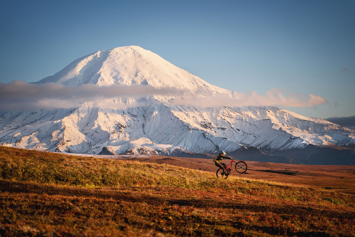 Mountainbike Kamtschatka Russland